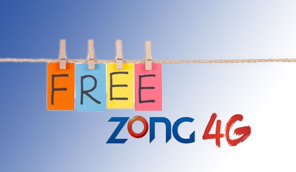 Zong offers 3 Days Free mobile internet